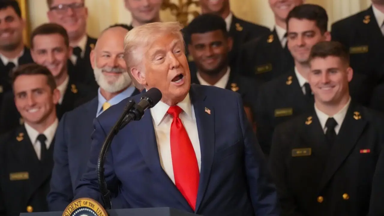  El presidente de EEUU, Donald Trump - Europa Press/Contacto/Andrew Leyden 