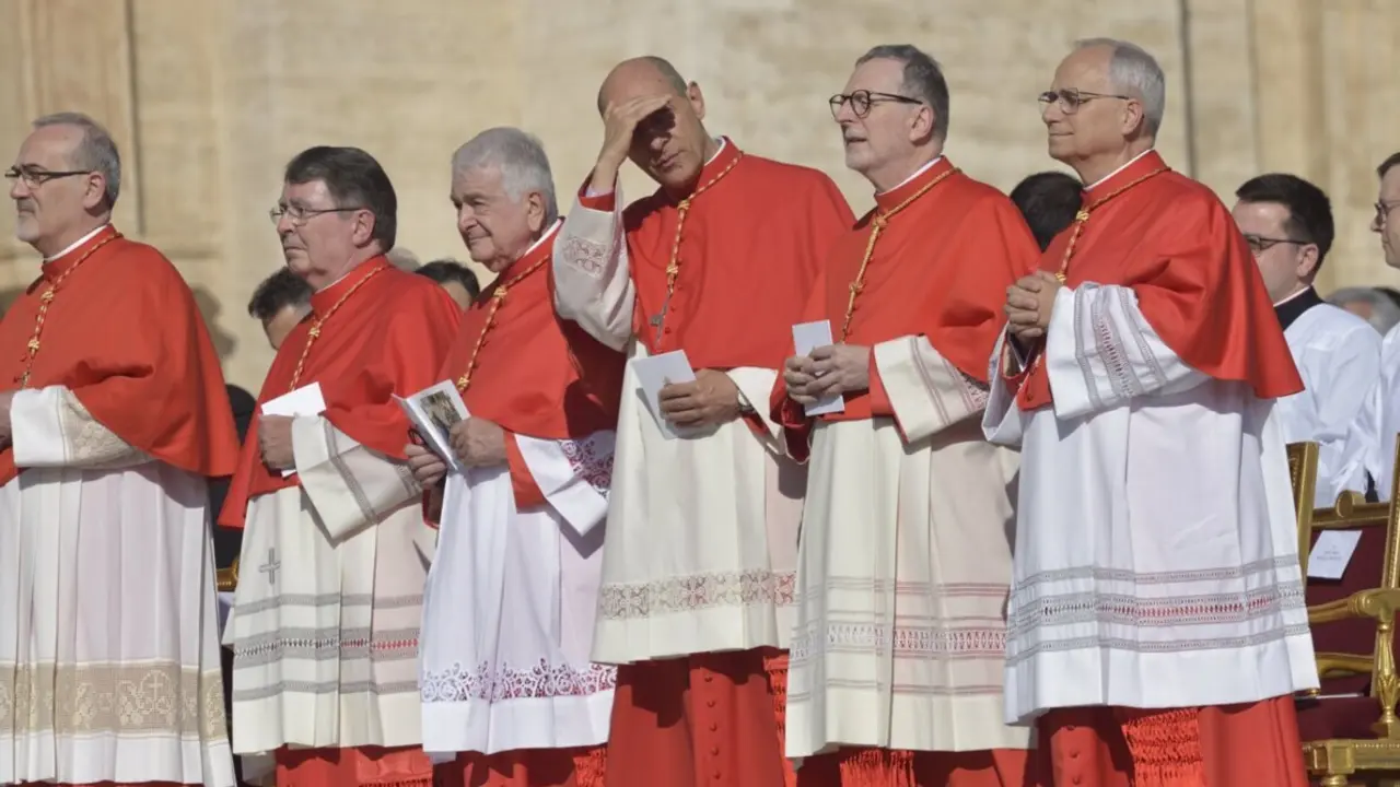  Archivo - Consistorio para la creaci&oacute;n de cardenales, en la bas&iacute;lica vaticana de San Pedro, a 30 de septiembre de 2023, en Roma, (Italia). - Stefano Spaziani - Europa Press - Archivo 