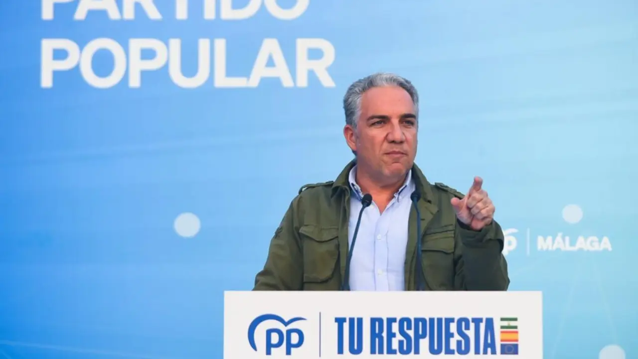  Archivo - El vicesecretario de Pol&iacute;tica Auton&oacute;mica y Municipal del PP, El&iacute;as Bendodo, en una imagen de archivo. - &Aacute;lex Zea - Europa Press - Archivo 