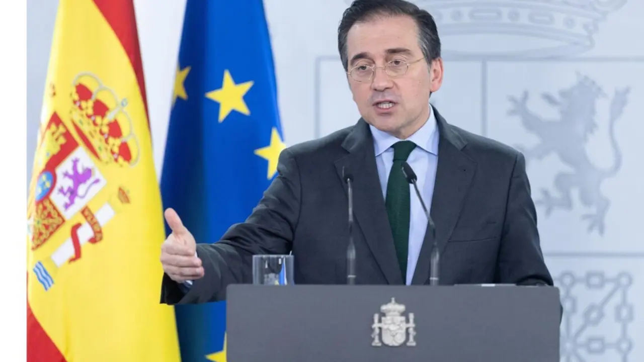  El ministro de Asuntos Exteriores, Uni&oacute;n Europea y Cooperaci&oacute;n, Jos&eacute; Manuel Albares - Eduardo Parra - Europa Press 