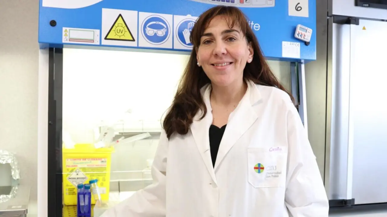  Imagen de la investigadora Carolina Hurtado. - CEU 