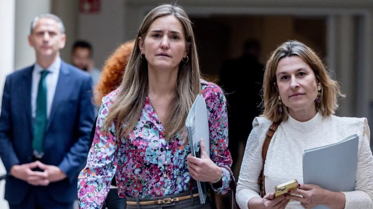  La vicepresidenta del Gobierno y ministra para la Transici&oacute;n Ecol&oacute;gica y el Reto Demogr&aacute;fico, Sara Aagesen (c), a su llegada a una sesi&oacute;n de control al Gobierno en el Senado, a 6 de mayo de 2025, en Madrid (Espa&ntilde;a). Tras el apag&oacute;n de luz que afect&oacute; a la P - Ricardo Rubio - Europa Press 