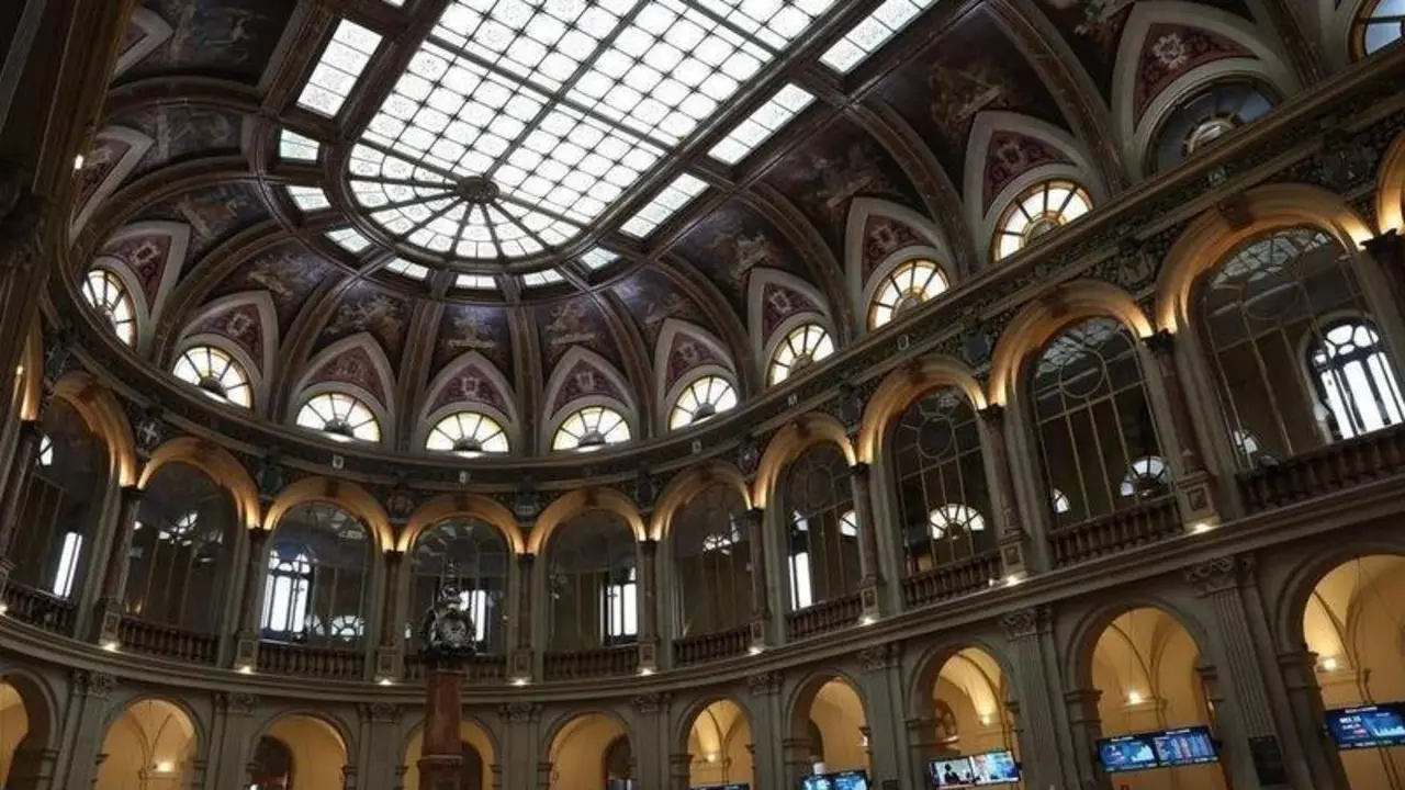  Una de las instalaciones del Palacio de la Bolsa de Madrid - Marta Fern&aacute;ndez Jara - Europa Press 