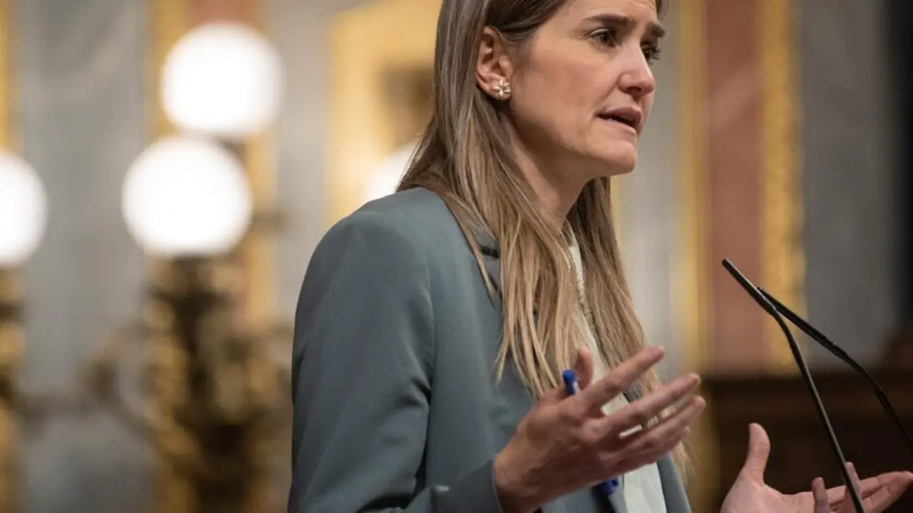  La vicepresidenta tercera y ministra para la Transici&oacute;n Ecol&oacute;gica, Sara Aagesen, interviene durante una sesi&oacute;n de control al Gobierno, en el Congreso de los Diputados, a 7 de mayo de 2025, en Madrid (Espa&ntilde;a). El presidente del Gobierno comparece en el Con - Alejandro Mart&iacute;nez V&eacute;lez - Europa Press 