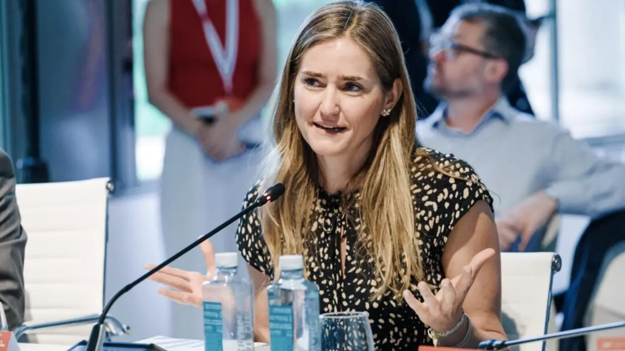  La vicepresidenta tercera y ministra para la Transici&oacute;n Ecol&oacute;gica y el Reto Demogr&aacute;fico, Sara Aagesen - Carlos Luj&aacute;n - Europa Press 