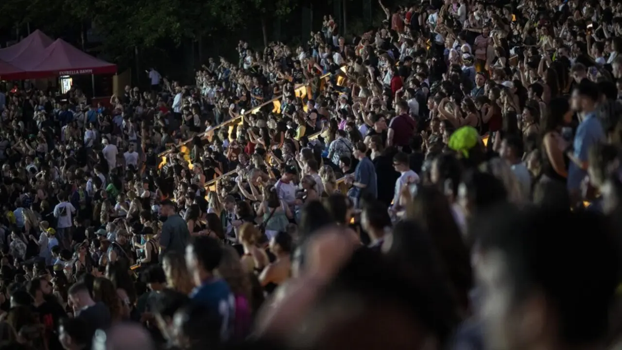  Decenas de personas durante el Primavera Sound, en el Parc del F&ograve;rum, a 5 de junio de 2025, en Barcelona - Lorena Sop&ecirc;na - Europa Press 