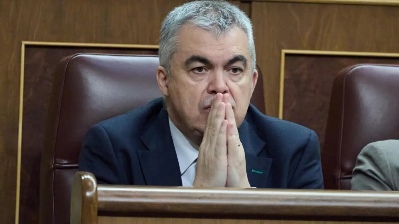  El secretario de Organizaci&oacute;n del PSOE, Santos Cerd&aacute;n, durante una sesi&oacute;n plenaria en el Congreso de los Diputados, a 12 de junio de 2025, en Madrid (Espa&ntilde;a).<br>- Jes&uacute;s Hell&iacute;n - Europa Press 