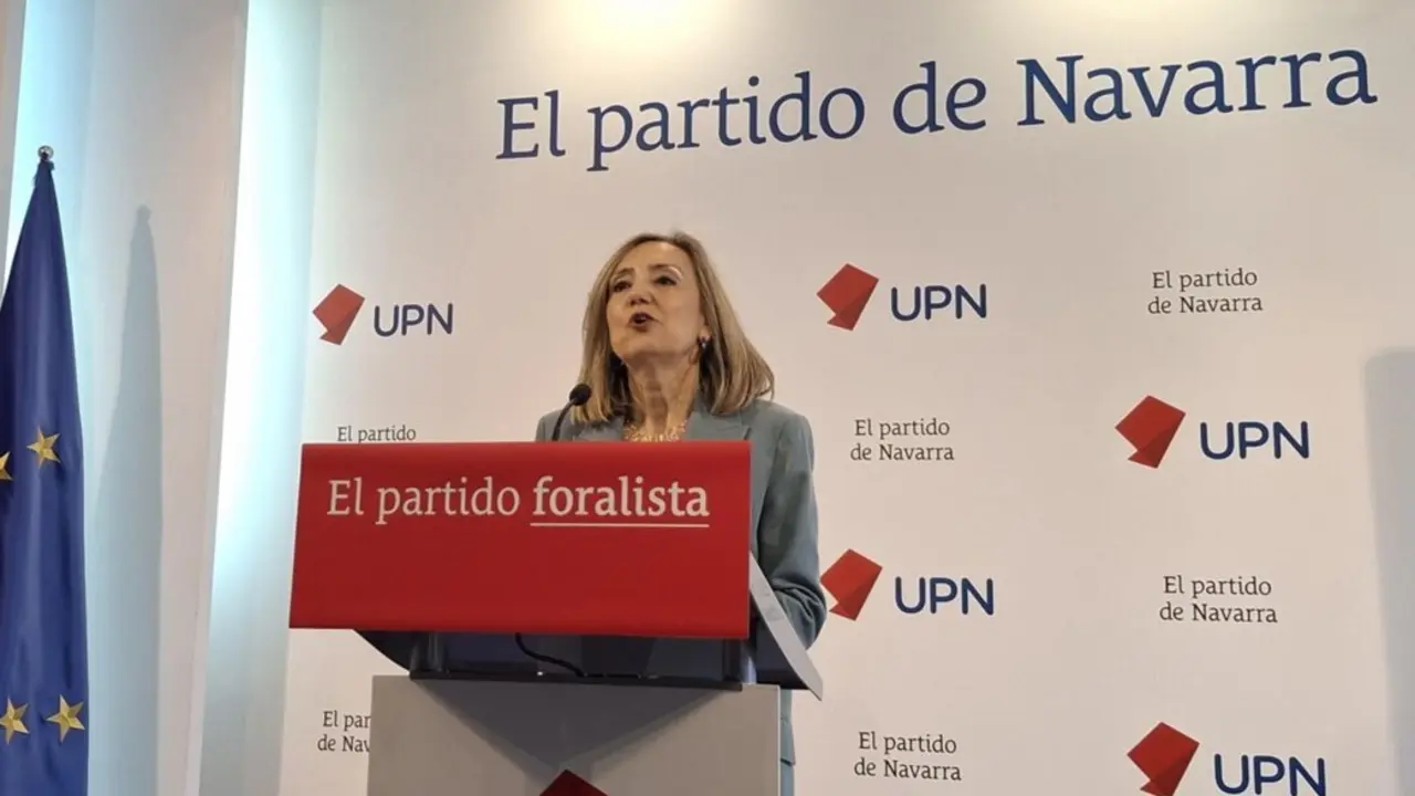  Archivo - La presidenta de UPN, Cristina Ibarrola.<br>- EUROPA PRESS - Archivo 