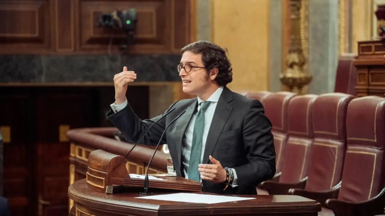  Archivo - El diputado de Vox, Jos&eacute; Mar&iacute;a Figaredo<br>- Gabriel Luengas - Europa Press - Archivo 