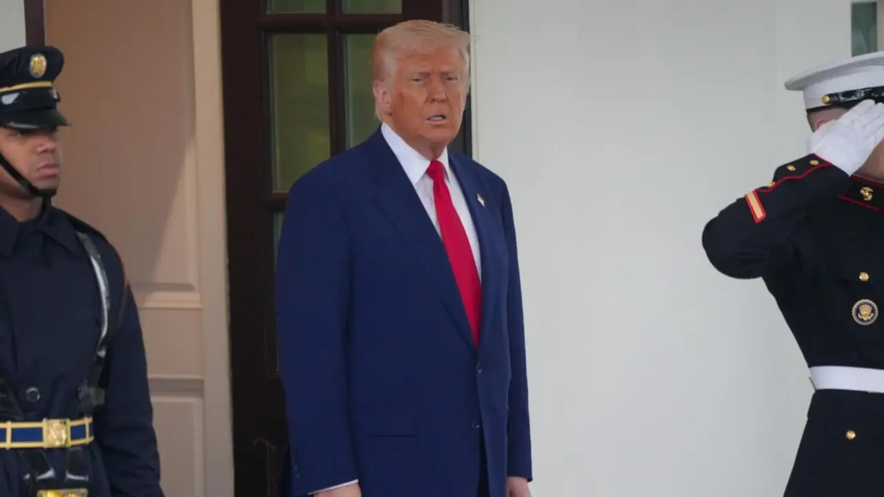  Archivo - El presidente de Estados Unidos, Donald Trump - Europa Press/Contacto/Andrew Leyden - Archivo 