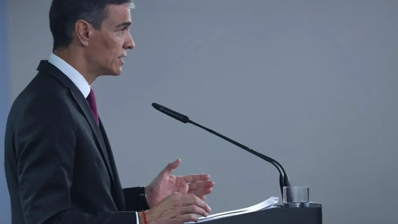  El presidente del Gobierno, Pedro S&aacute;nchez<br>- Pool Moncloa/Fernando Calvo 