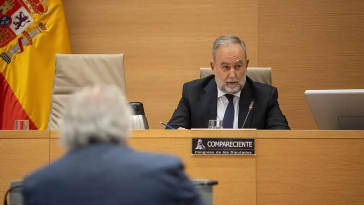  El exjefe de la Divisi&oacute;n de Contraterrorismo de Girona, actualmente secretario general del Centro Nacional de Inteligencia, Luis Garc&iacute;a Ter&aacute;n, comparece ante la Comisi&oacute;n de Investigaci&oacute;n sobre el derecho a saber la verdad y las implicaciones derivadas de<br>- Alejandro Mart&iacute;nez V&eacute;lez - Europa Press 