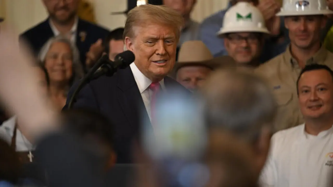  El presidente de Estados Unidos, Donald Trump<br>- Europa Press/Contacto/Mattie Neretin 