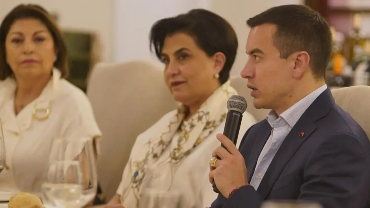  El presidente de Ecuador, Daniel Noboa<br>- PRESIDENCIA DE ECUADOR 