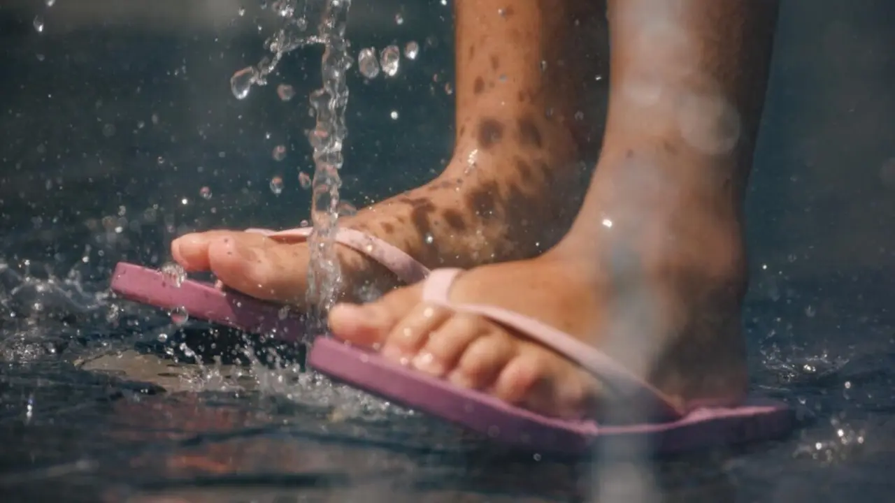  Archivo - Una ni&ntilde;a juega en el agua para refrescarse en Madrid Rio, a 26 de junio de 2023, en Madrid (Espa&ntilde;a).<br>- Eduardo Parra - Europa Press - Archivo 