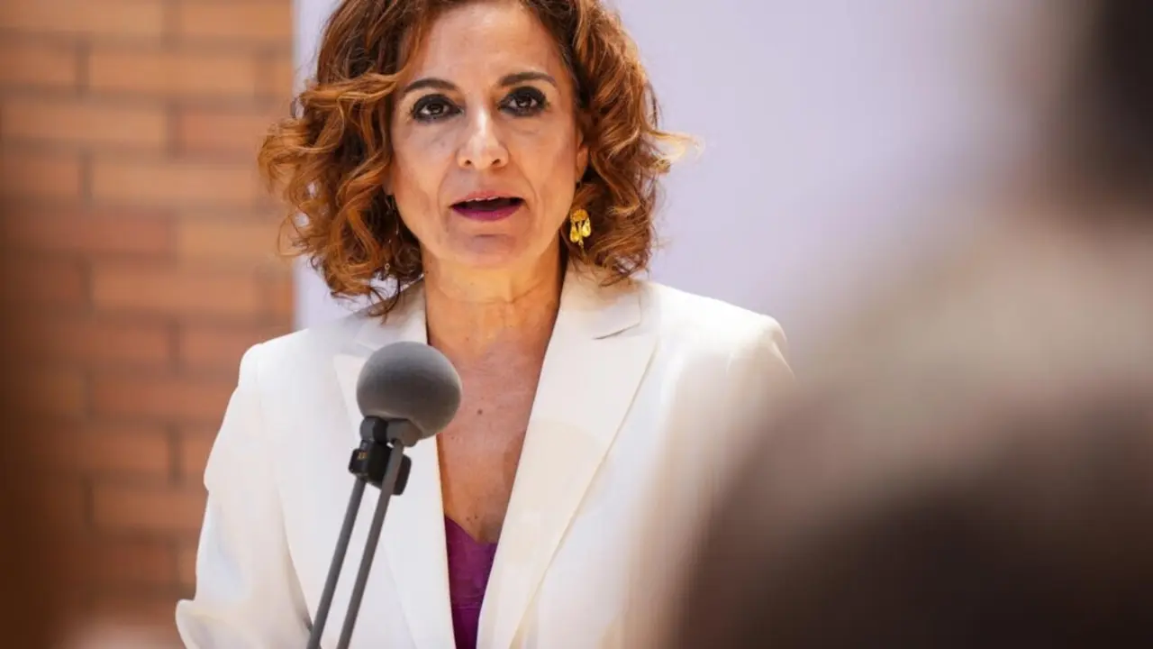  La vicepresidenta primera del Gobierno y ministra de Hacienda, Mar&iacute;a Jes&uacute;s Montero<br>- Joaquin Corchero - Europa Press 