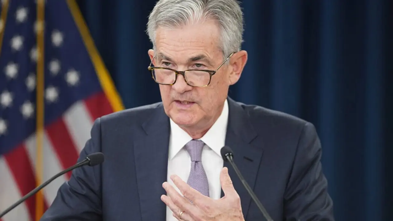  Archivo - HANDOUT - 18 September 2019, US, Washington: US Federal Reserve (FOMC) chairman Jerome Powell speaks during a press conference. The US Federal Reserve on Wednesday lowered the target range for interest rates by a quarter point - the second cut i<br>- -/Federal Reserve /dpa - Archivo 