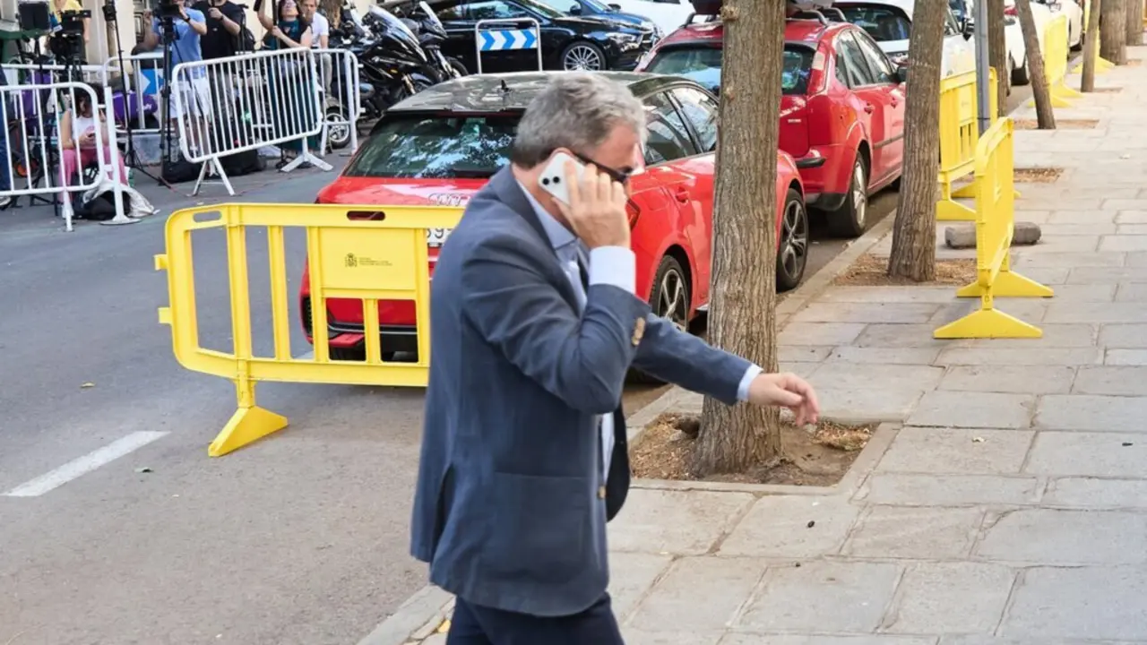  El administrador &uacute;nico de Servinaba Antxon Alonso a su llegada al Tribunal Supremo.<br>- Jes&uacute;s Hell&iacute;n - Europa Press 