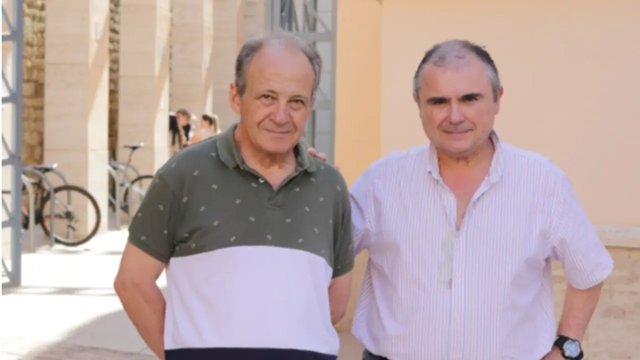  Tom&aacute;s L&oacute;pez (izq.) y Antonio Menor, dos de los investigadores que han participado en el estudio. 