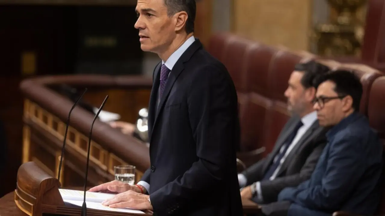  El presidente del Gobierno, Pedro S&aacute;nchez, interviene durante un pleno extraordinario, en el Congreso de los Diputados, a 9 de julio de 2025, en Madrid (Espa&ntilde;a).<br>- Eduardo Parra - Europa Press 