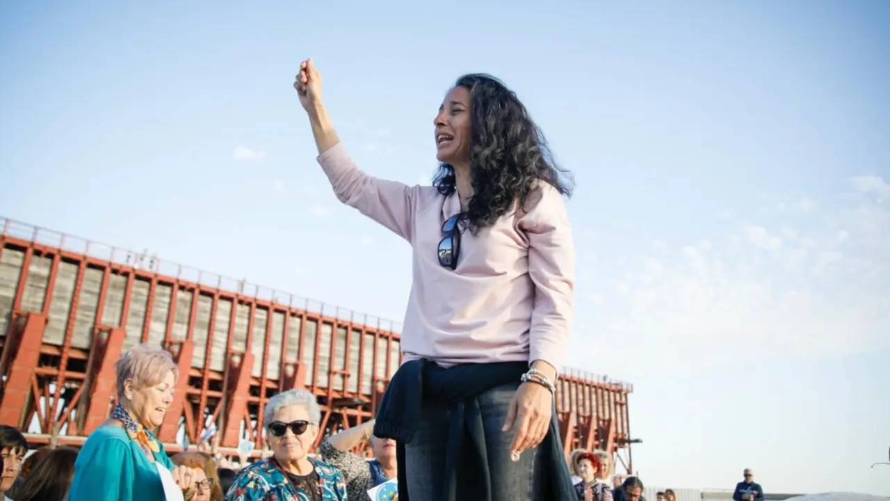  Archivo - Patricia Ram&iacute;rez, la madre de Gabriel Cruz, durante un acto para reclamar la protecci&oacute;n de la imagen de su hijo.<br>- Marian Le&oacute;n - Europa Press - Archivo 