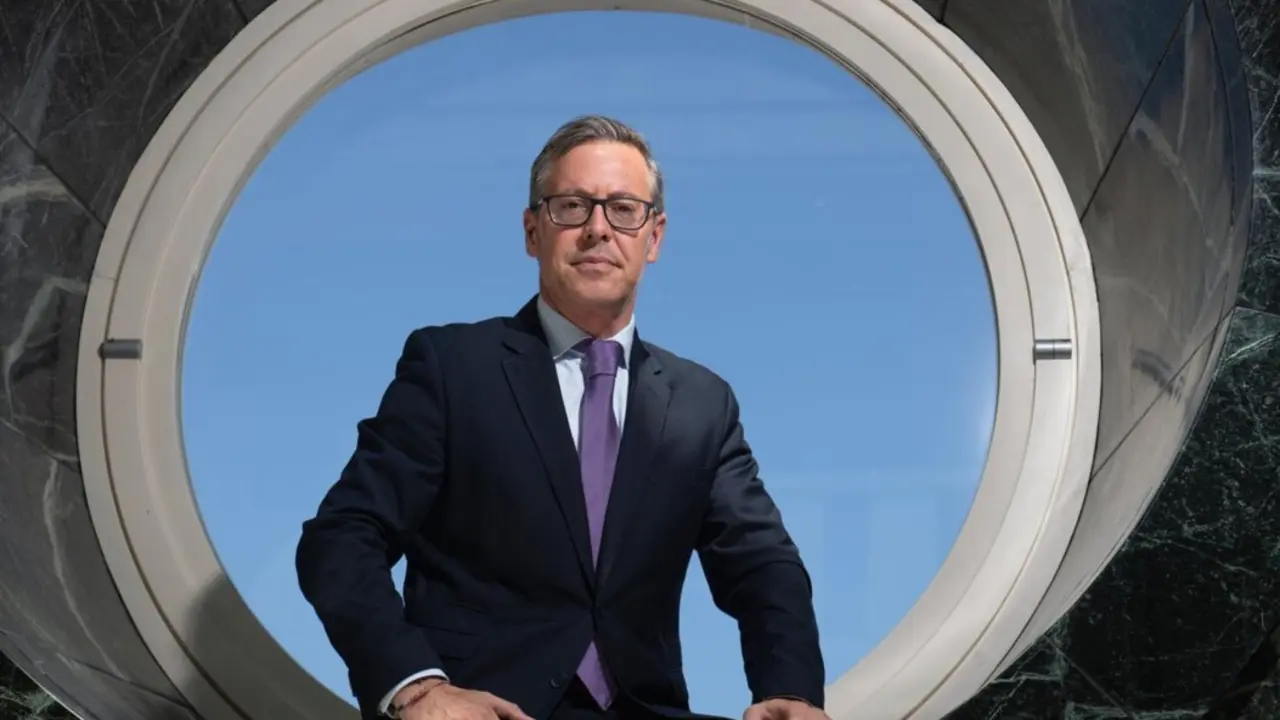  El secretario general del PP de Madrid, Alfonso Serrano, en una entrevista con Europa Press en el Senado<br>- EUROPA PRESS/FERNANDO S&Aacute;NCHEZ 