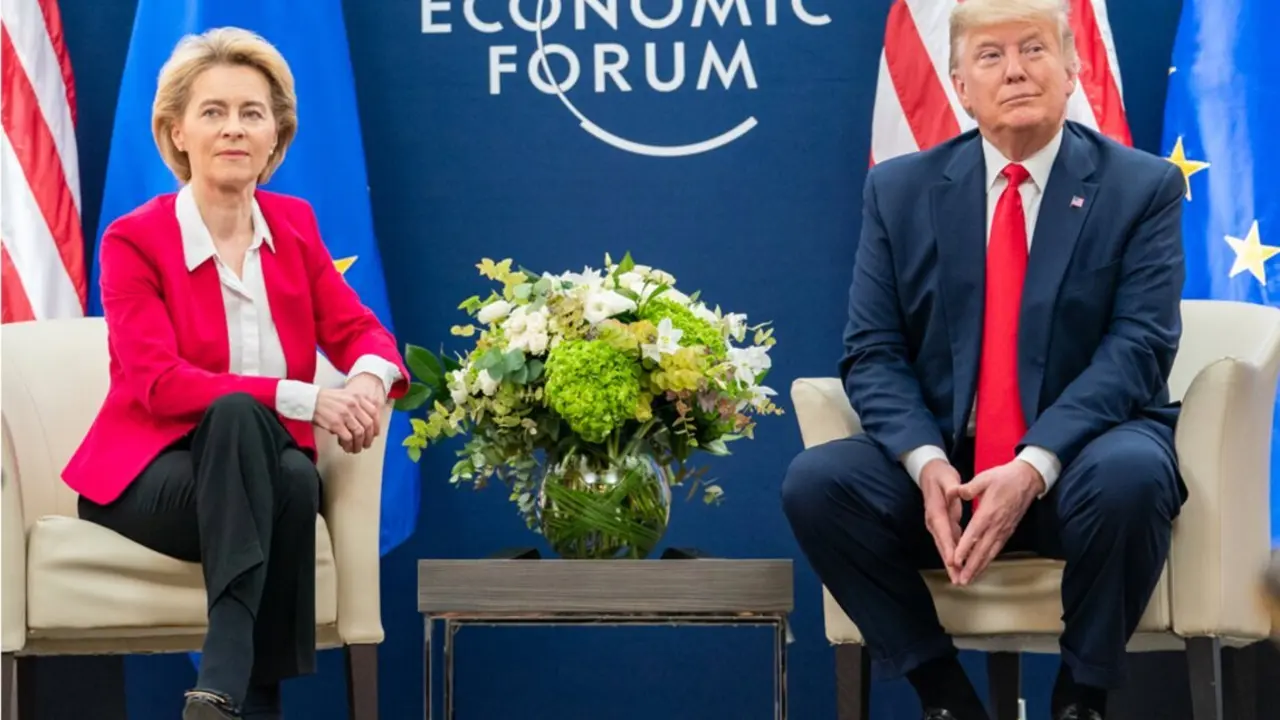  Archivo - Ursula von der Leyen y Donald Trump<br>- Europa Press/Contacto/Shealah Craighead - Archivo 