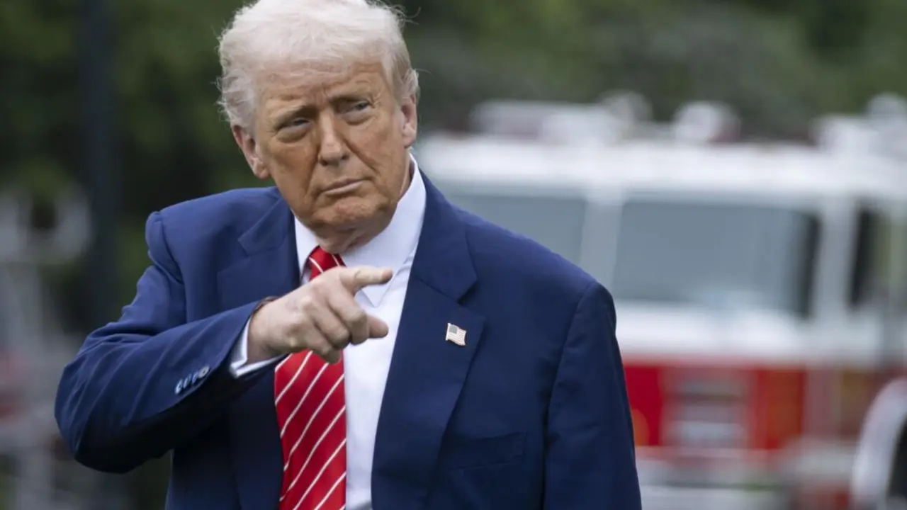  Archivo - Imagen de archivo del presidente de EEUU, Donald Trump.<br>- Mehmet Eser/ZUMA Press Wire/dpa - Archivo 