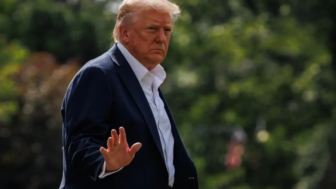  El presidente de Estados Unidos, Donald Trump.<br>- Samuel Corum - Pool via CNP / Zuma Press / Contact 