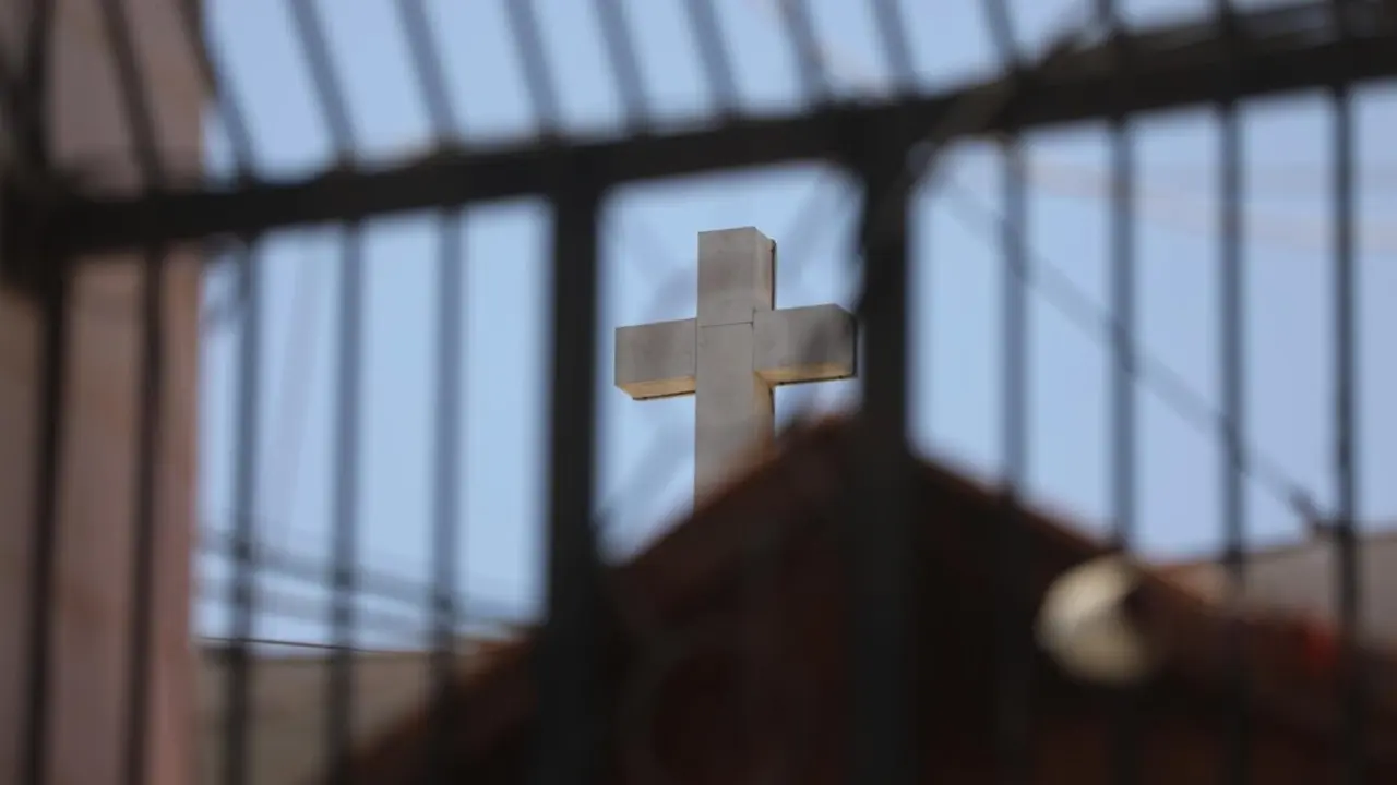  Iglesia de la Sagrada Familia en Gaza<br>- Europa Press/Contacto/Omar Ashtawy 