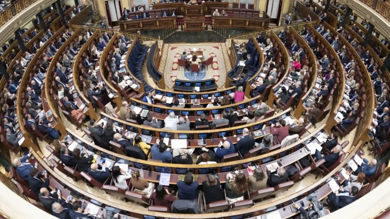  Archivo - Vista general hemiciclo del Congreso, a 19 de diciembre de 2024.<br>- CONGRESO - Archivo 