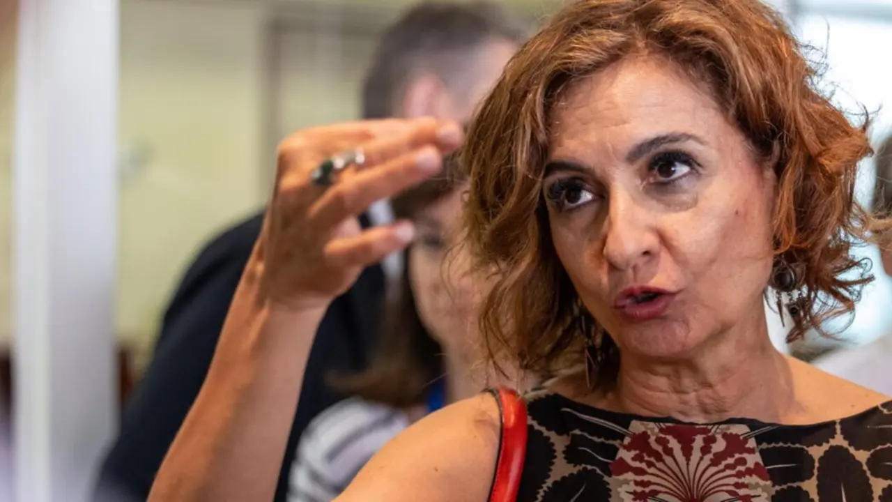  La vicepresidenta primera y ministra de Hacienda, Mar&iacute;a Jes&uacute;s Montero.<br>- Ananda Manj&oacute;n - Europa Press 