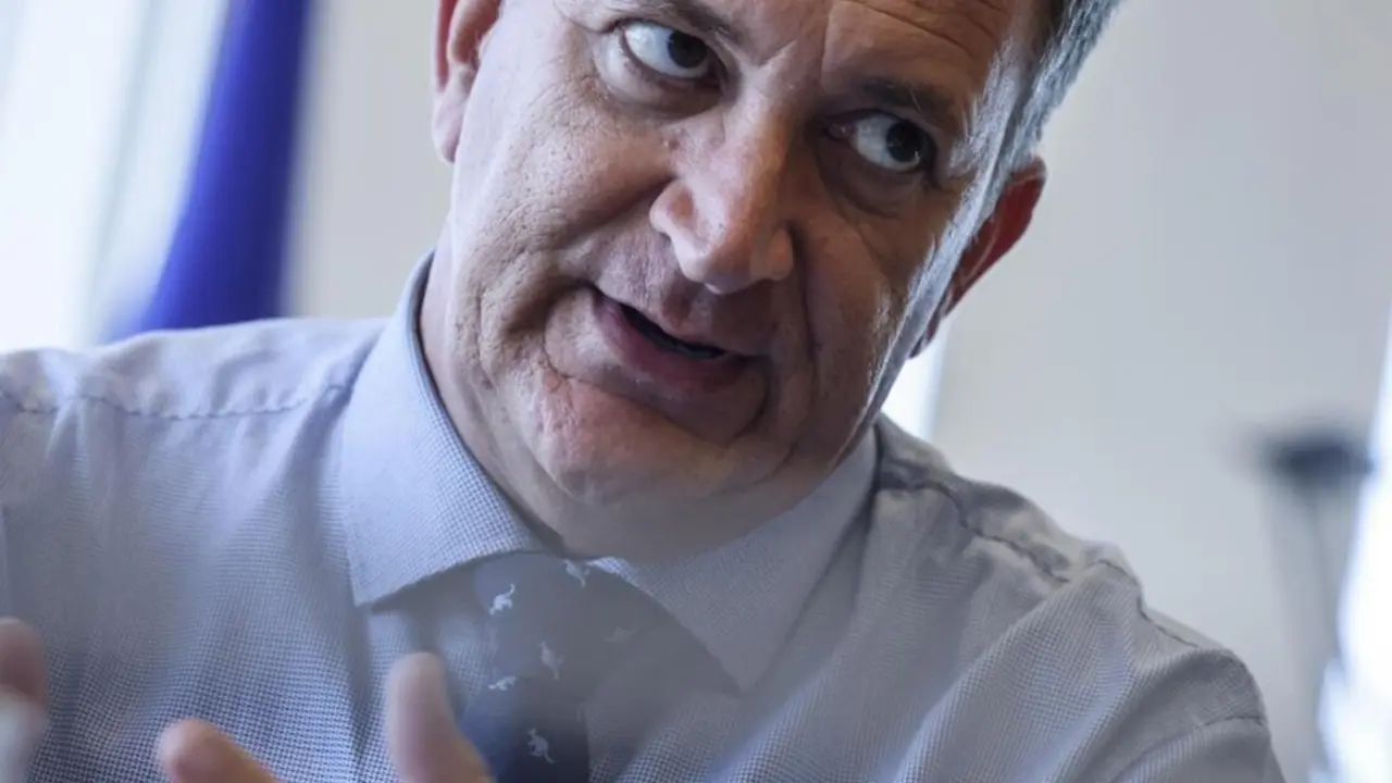  El conseller de Medio Ambiente, Infraestructuras y Territorio, Vicente Mart&iacute;nez Mus, durante una entrevista para Europa Press, a 21 de julio de 2025, en Valencia, Comunidad Valenciana (Espa&ntilde;a).<br>- Rober Solsona - Europa Press 