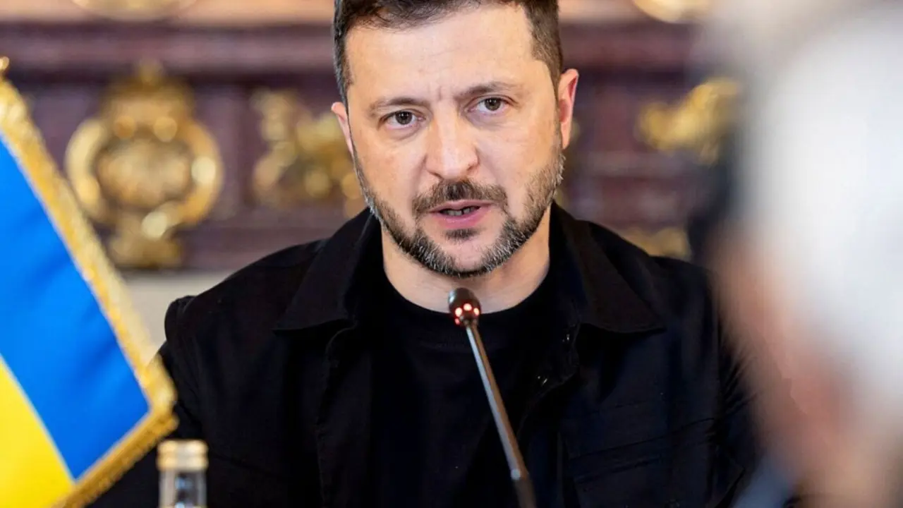  El presidente de Ucrania, Volod&iacute;mir Zelenski. ITALIAN PRESIDENCY PRESS OFFICE/PAOLO GIANDOTTI/HANDOUT 