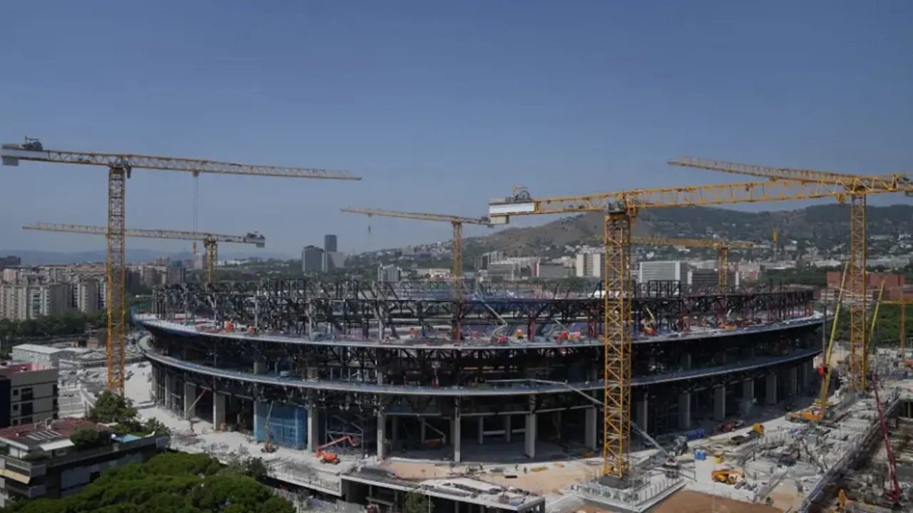  El Camp Nou en obras 