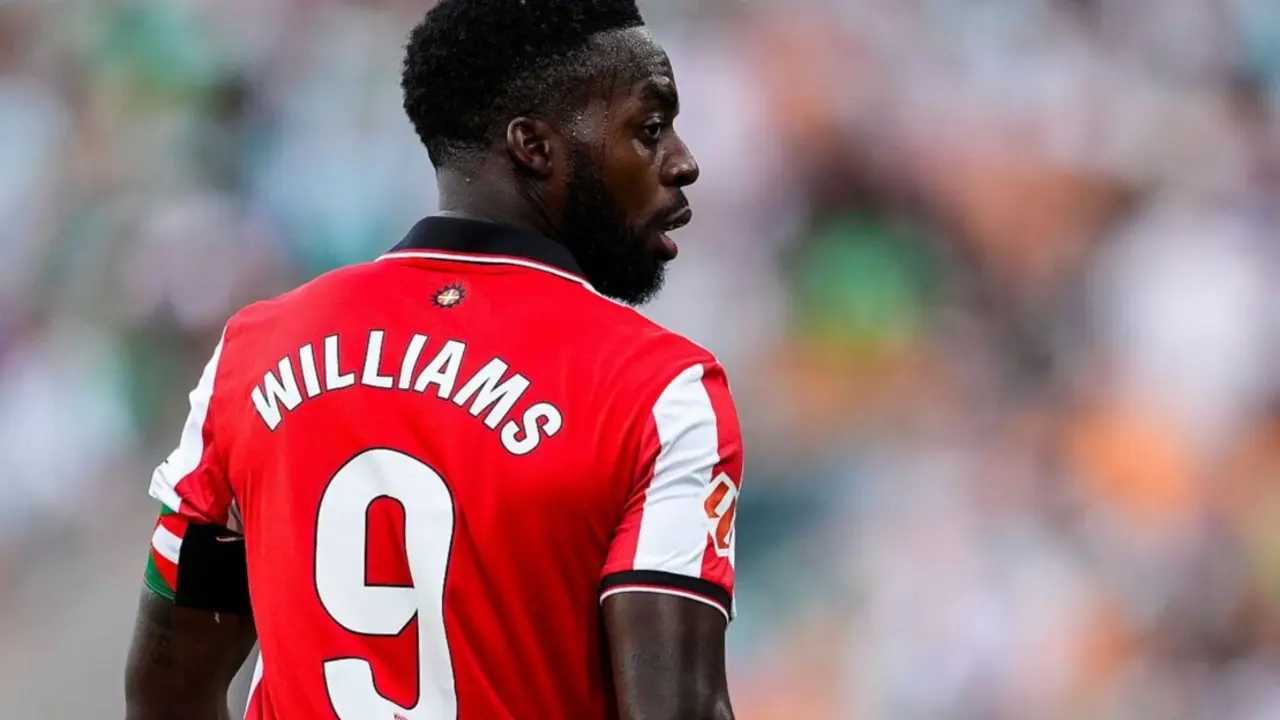  El futbolista del Athletic I&ntilde;aki Williams. AFP7 V&Atilde;&shy;A EUROPA PRESS 