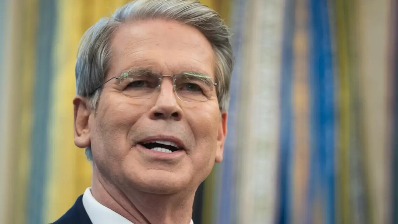  Scott Bessent, secretario de Comercio de Estados Unidos<br>- Europa Press/Contacto/Francis Chung - Pool via CNP 