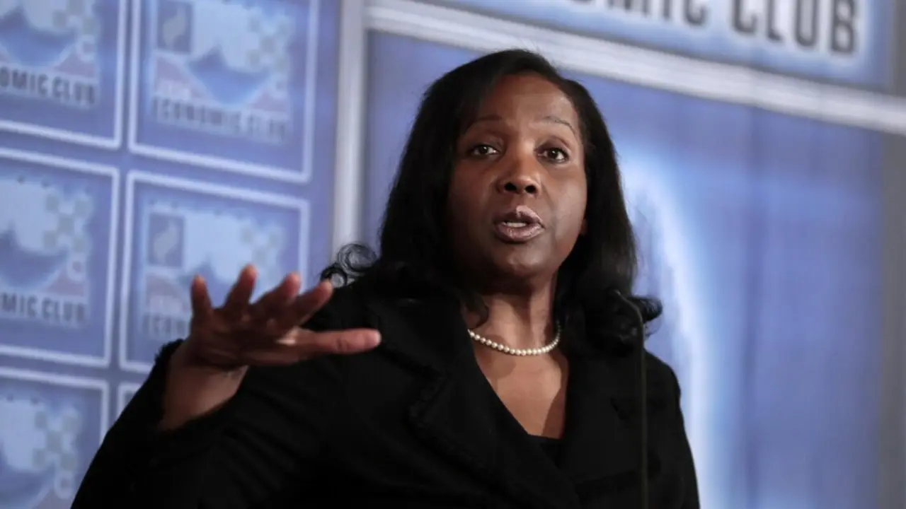  Archivo - La gobernadora de la Reserva Federal de Estados Unidos Lisa Cook<br>- Europa Press/Contacto/Jeff Kowalsky 