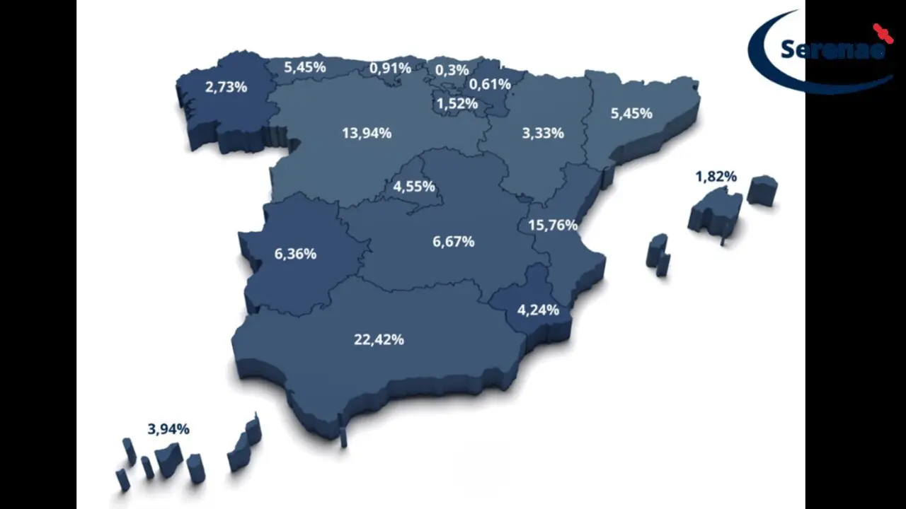  Mapa Espa&ntilde;a contrataci&oacute;n satelital 