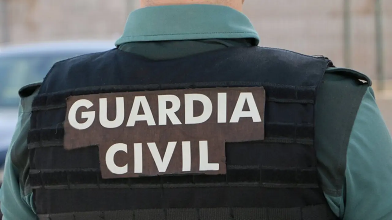  Archivo - Un agente de la Guardia Civil, de espalda.<br>- GUARDIA CIVIL - Archivo 