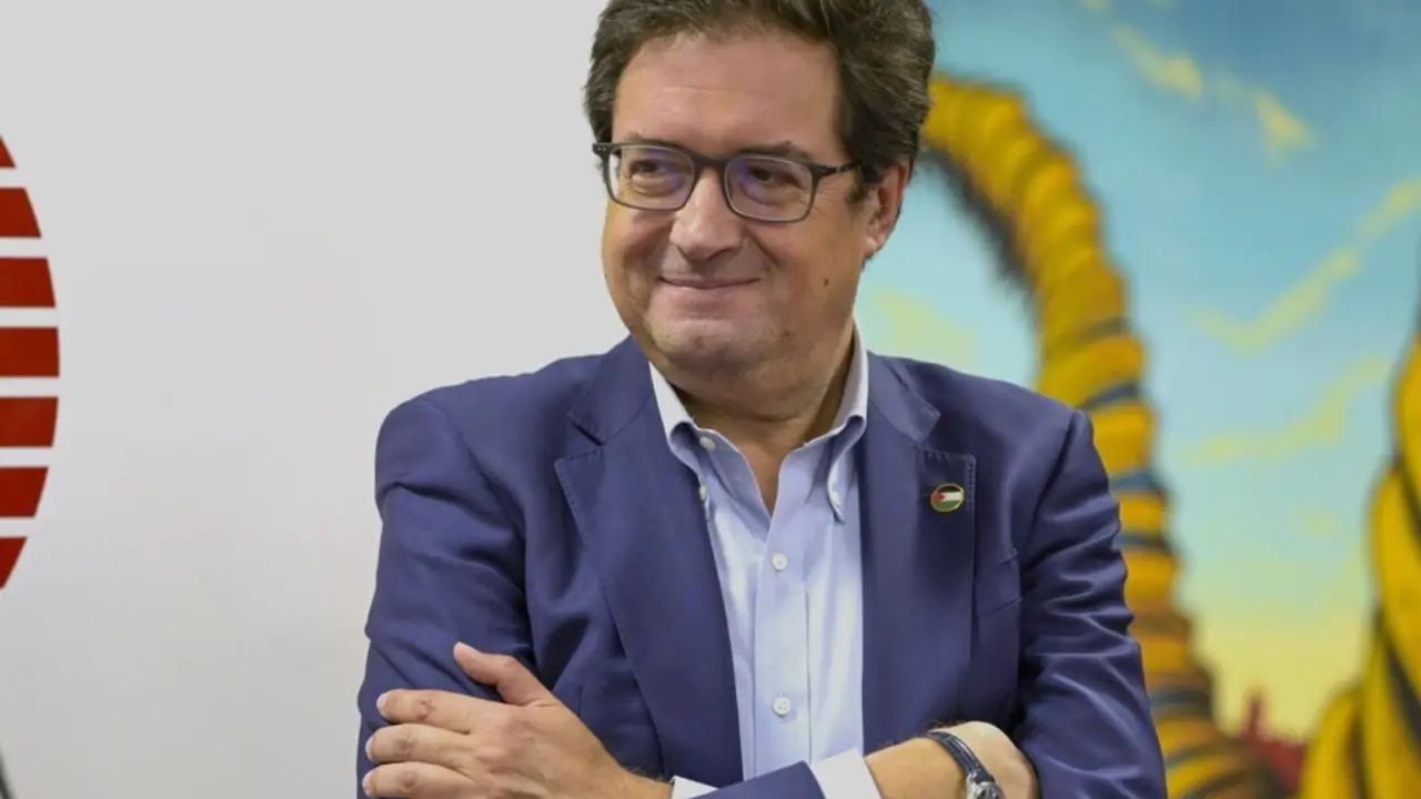  El ministro para la Transformaci&oacute;n Digital y de la Funci&oacute;n P&uacute;blica, &Oacute;scar L&oacute;pez, durante una visita a la empresa Multiverse Computing, a 20 de septiembre de 2025, en San Sebasti&aacute;n, Guip&uacute;zcoa, Pa&iacute;s Vasco (Espa&ntilde;a).<br>- Arnaitz Rubio - Europa Press 