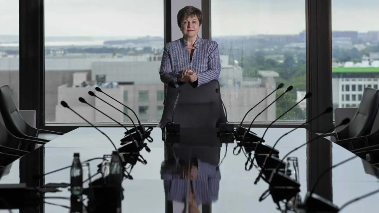  Archivo - La directora gerente del FMI, Kristalina Georgieva.<br>- FMI - Archivo 