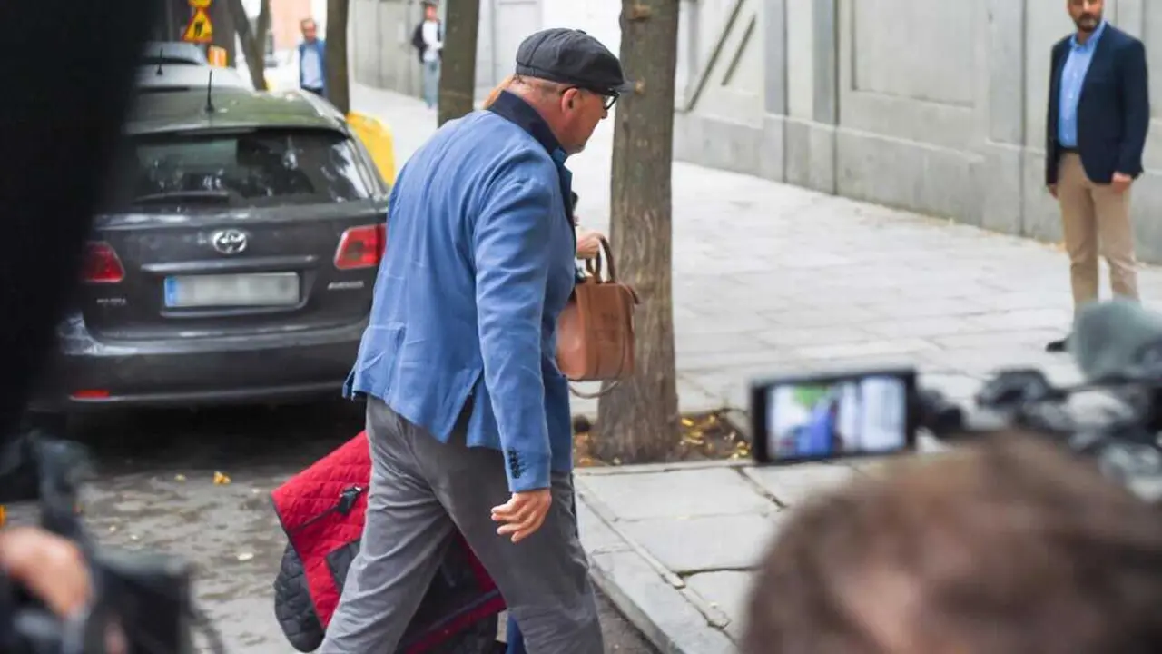  El exasesor ministerial Koldo Garc&iacute;a a su llegada al Tribunal Supremo.<br>- Gustavo Valiente - Europa Press 