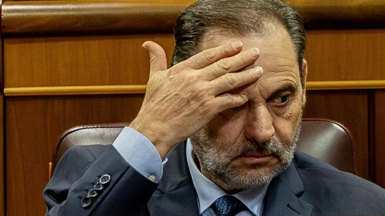  El diputado Jos&eacute; Luis &Aacute;balos durante una sesi&oacute;n plenaria en el Congreso<br>- Ricardo Rubio - Europa Press 