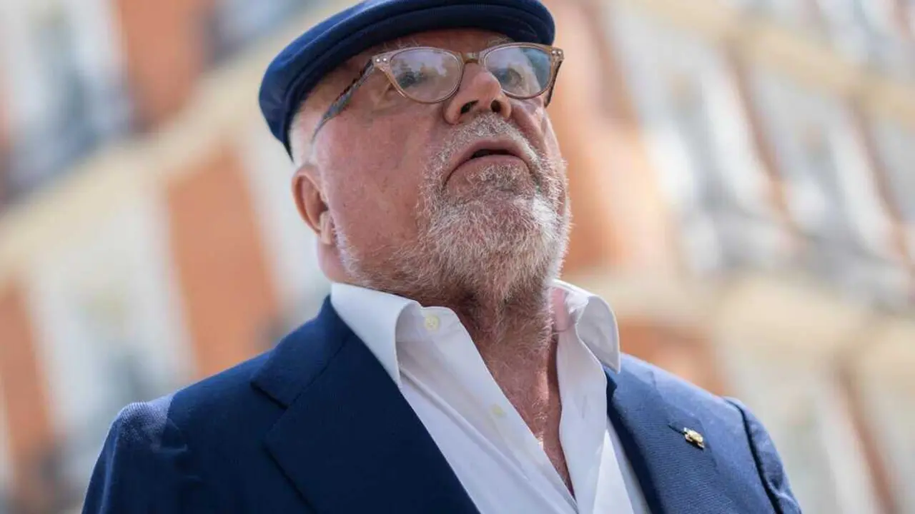  Archivo - El comisario jubilado Jos&eacute; Manuel Villarejo en las inmediaciones de la Audiencia Nacional, en Madrid (Espa&ntilde;a).<br>- Alejandro Mart&iacute;nez V&eacute;lez - Europa Press - Archivo 