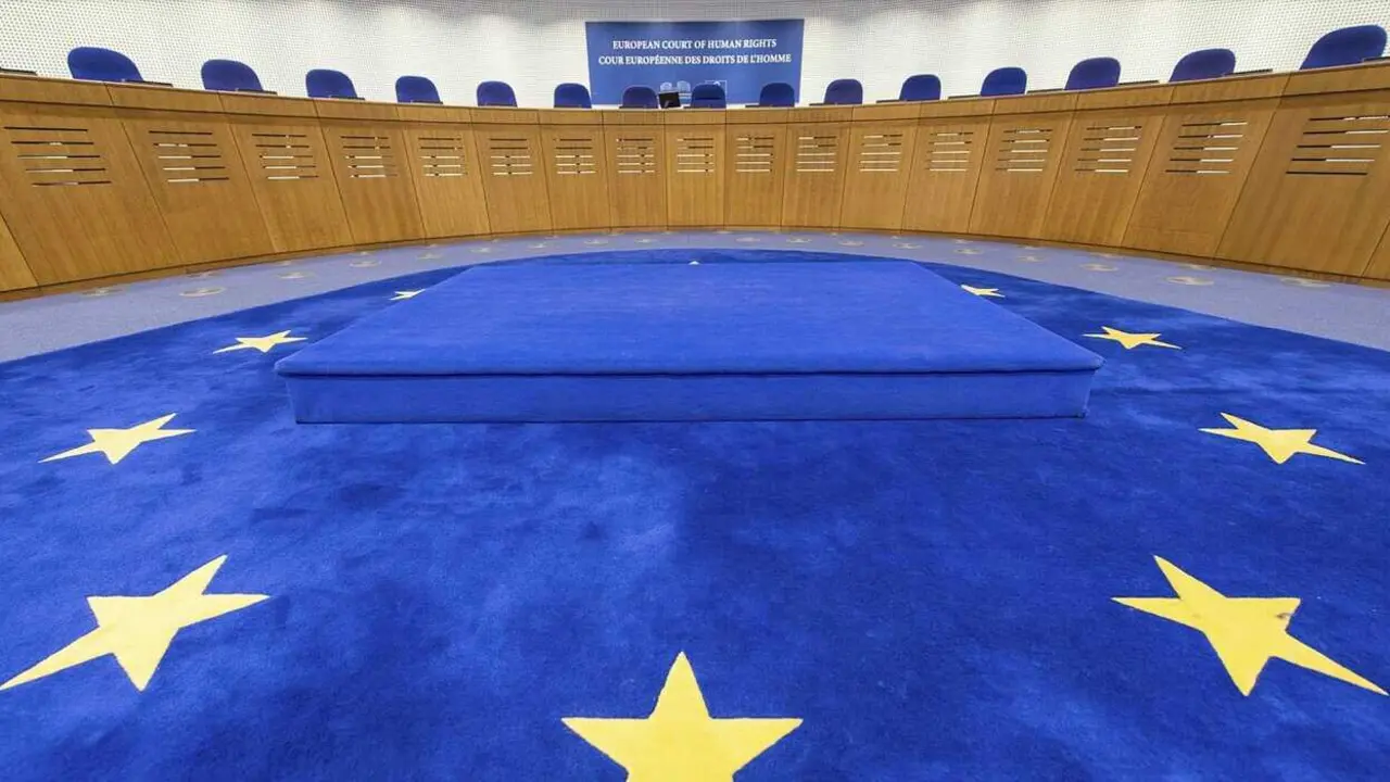  Sala del Tribunal Europeo de Derechos Humanos (TEDH) de Estrasbusgo en una imagen de archivo 