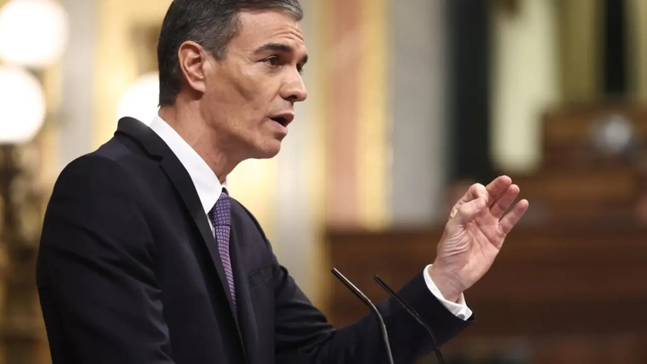 El presidente del Gobierno, Pedro S&aacute;nchez, durante una sesi&oacute;n de control al Gobierno, en el Congreso de los Diputados, a 12 de noviembre de 2025, en Madrid (Espa&ntilde;a).
- Eduardo Parra - Europa Press