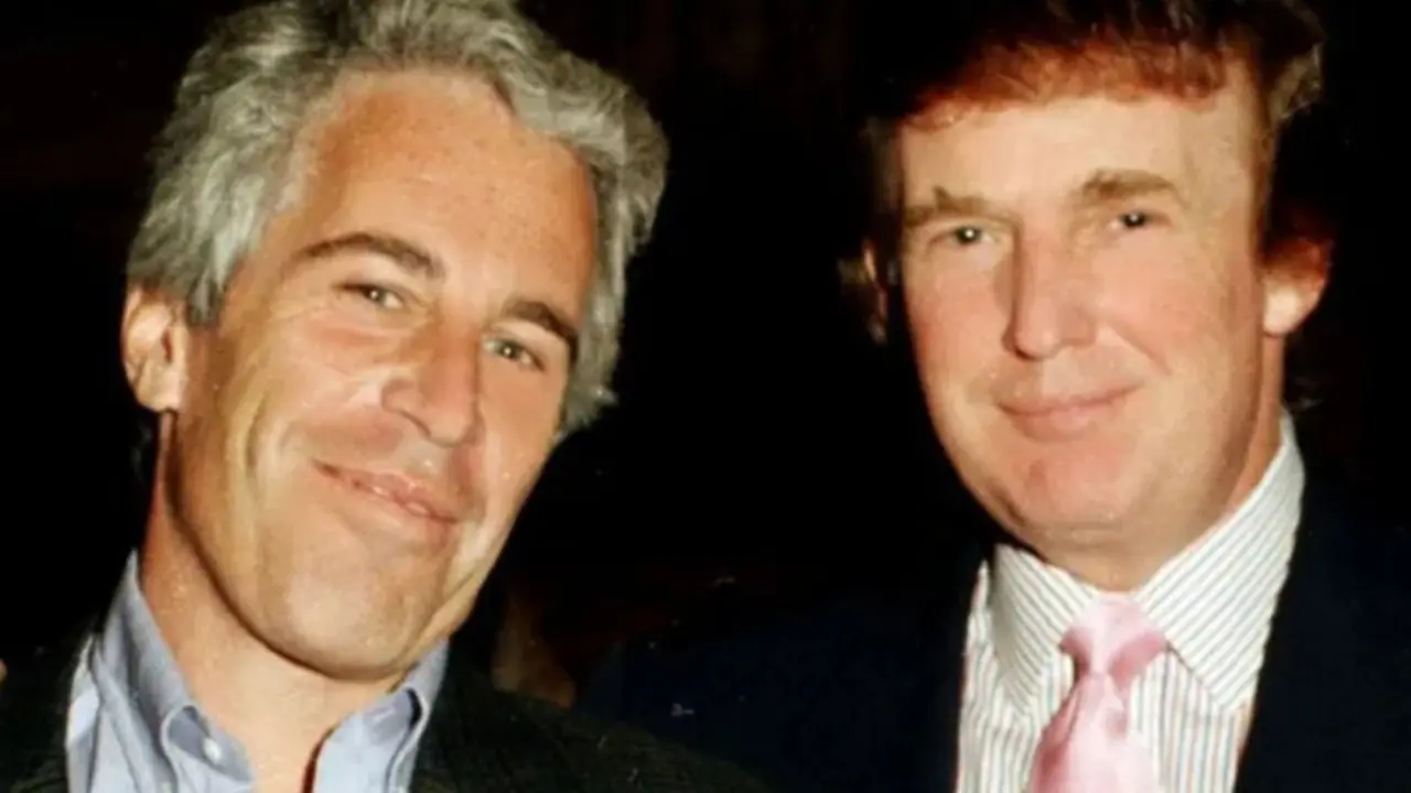 Jeffrey Epstein y Donald Trump