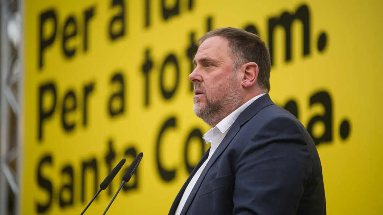 Archivo - El presidente de Esquerra Republicana de Catalunya (ERC), Oriol Junqueras.