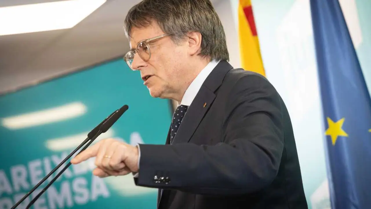 Archivo - El presidente de Junts, Carles Puigdemont, en una imagen de archivo